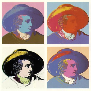 Goethe (1982) by Andy Warhol
